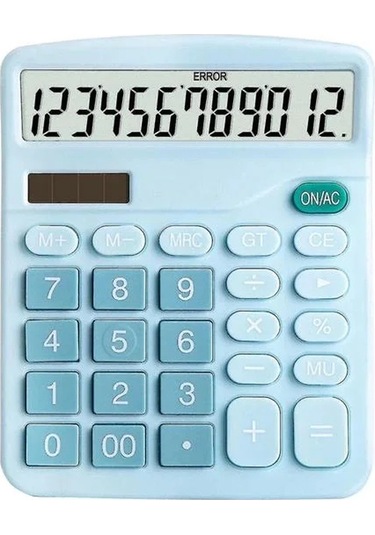 Powermaster Pm-24066 12 Basamaklı Solarlı Elektronik Hesap Makinesi