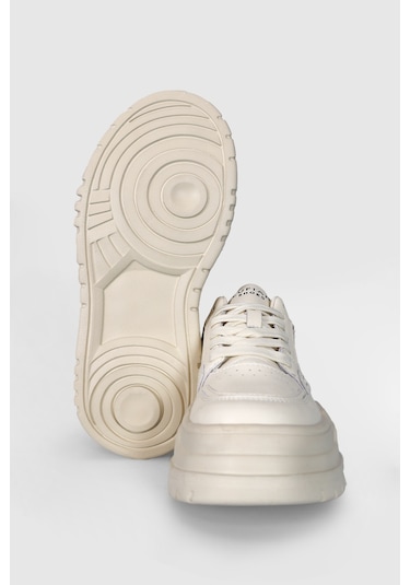 Lufian Darla Kadın Sneaker Ayakkabı Beyaz Beyaz 121230020100500 Beyaz