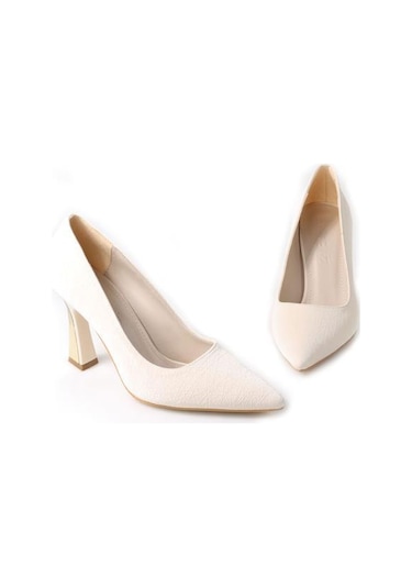 Papuçcity Dnz 03011 8,5 Cm Topuklu Kadın Stiletto Ayakkabı 001