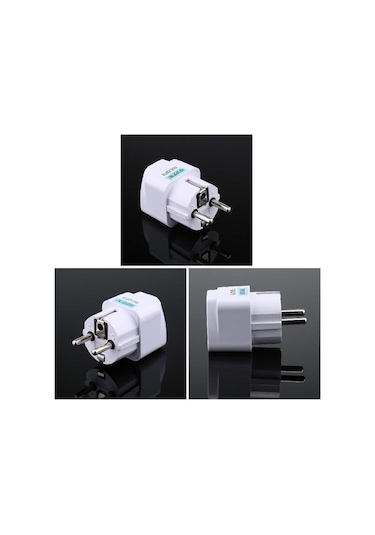 Subzero Universal Çevirici Priz Amerikan İngiliz Fiş Dönüştürücü 10 Adet