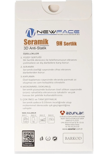 Xiaomi Redmi Note 9 3d Antistatik Mat Seramik Nano Ekran Kor Tdrtr
