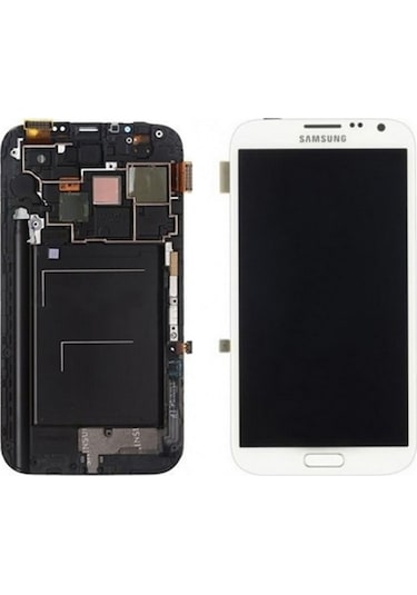 Samsung Galaxy Note 2 N7100 Lcd Ekran Dokunmatik + Montaj Seti