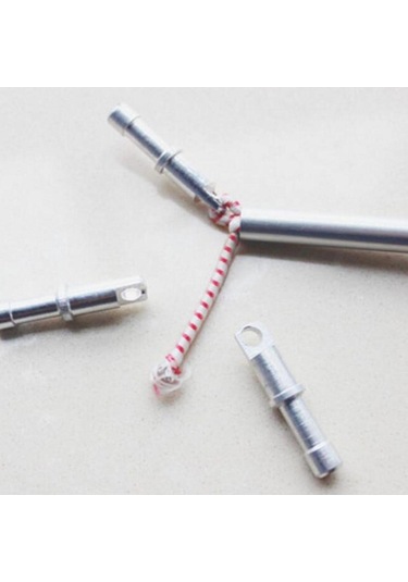 Homyl 8,5mm/0.33 Inç Çadır Kutupları Için Yedek 6'lı-paket Gümüş