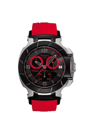 Tissot T Race T04841727 Kırmızı Silikon Kordon