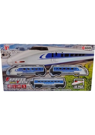 Canda Oyuncak Kutulu Pilli Tren Seti