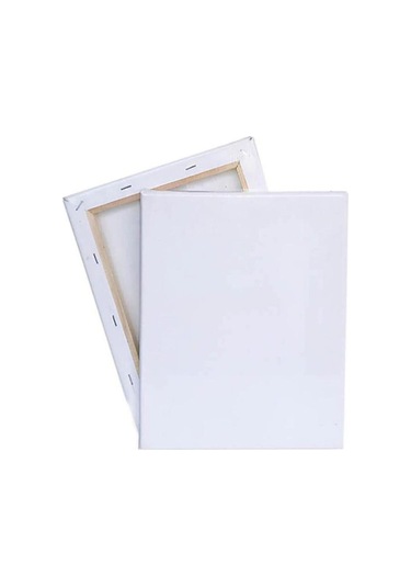 Tuval 15x25 Cm 1 Adet Paket Toptan %100 Pamuk Bez 1.8x2cm Mdf Yapım Şase