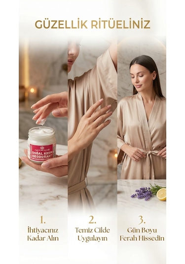 Doğal Krem Deodorant 40 Ml