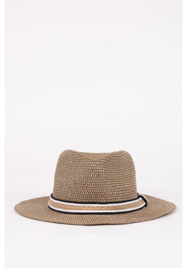 Defacto Kadın Hasır Şapka B9184AX24SMBG406 Bej