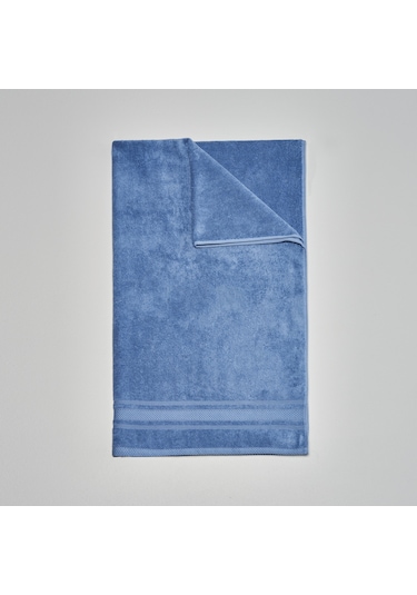 Linens Soft Pamuk Banyo Havlusu Koyu Mavi 85 x 150 CM