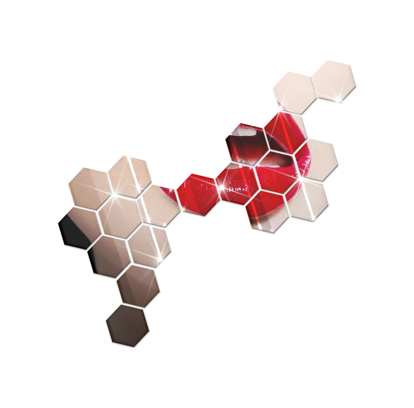 Moveevo Görsel Ve Fonksiyonel Akrilik Ayna Sticker - Küçük Altıgen Gümüş Renkli Ev Dekorasyonu - Tamamen Dıy Tasarım Gümüş Moveevo Görsel Ve Fonksiyonel Akrilik Ayna Sticker - Küçük Altıgen Gümüş Renkli Ev Dekorasyonu - Tamamen Dıy Tasarım Gümüş