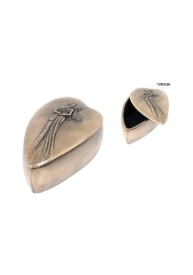 Veronese Serisi-Wise Mücevher Kutusu-MÜCEVHER KUTUSU-3,5*11*6 CM Gümüş