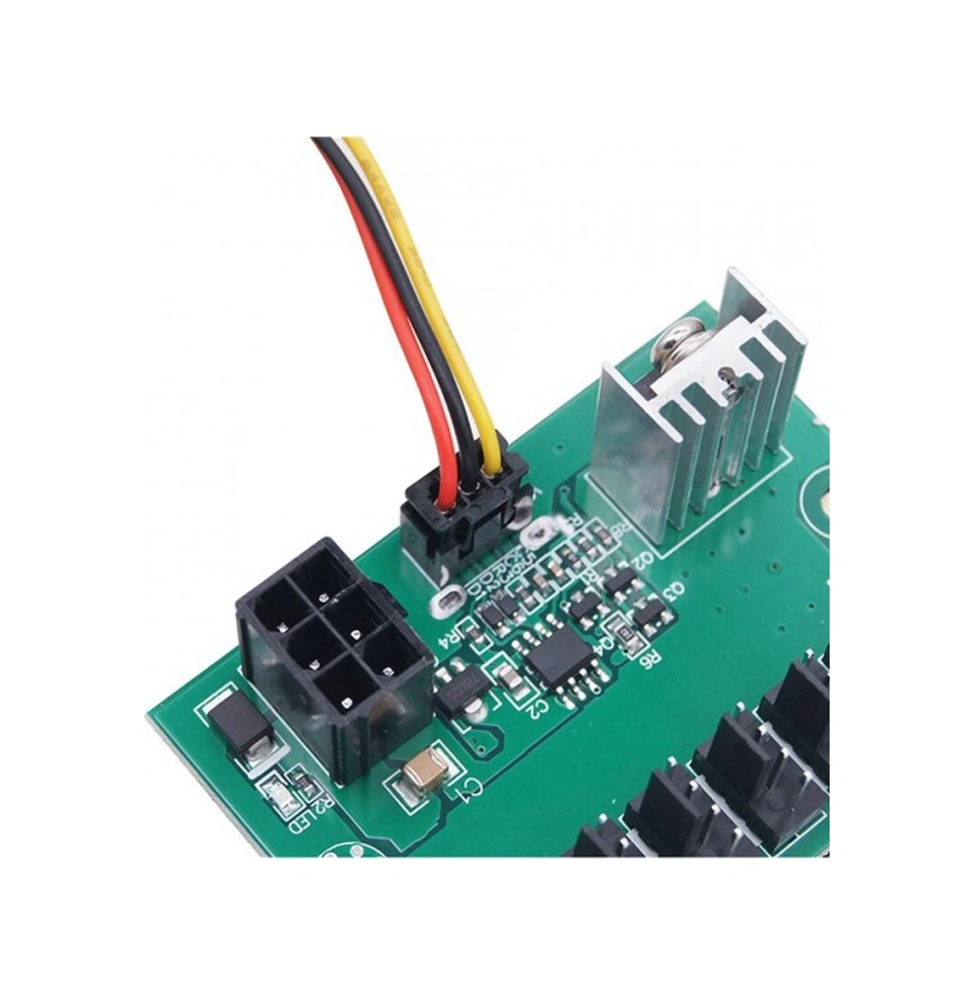 12v 8 Kanallı Pc İçin Fan Hız Kontrolörü Modülü Potansiyometreli