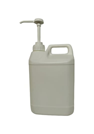 5 L Pompalı Bidon Beyaz