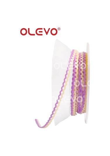 Olevo 4.5 M/rulo Diş Ortodonti Güç Zinciri Elastik Ultra Powerchains Ligler Lastik Bantlar Parantez Uzun Kısa Sürekli Dark Brown
