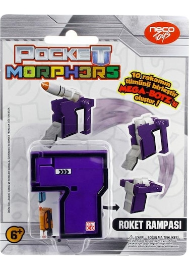 Pocket Morphers Dönüşebilen Numaralar Roket Rampası-7