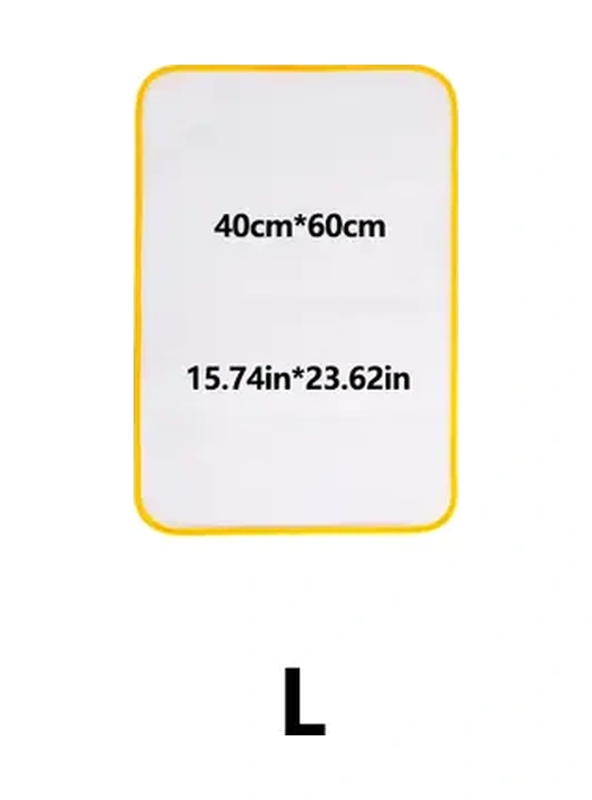 Chuangyinshop Çeşitli Modeller L Yüksek Isıya Dayanıklı Ütü Altlığı, Elektriksiz Ev Tipi Koruyucu Ütü Bezi