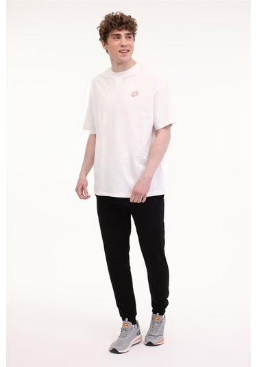 Lotto M-zane Tee 5fx Ekru Erkek Kısa Kol T-shirt Bej