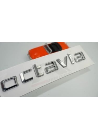 Skoda Octavia 2007-2017 Yeni Nesil Bagaj Krom Abs 3M 3D Yazı Logo