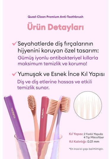 Kundal Premium Dental Care Travel Set