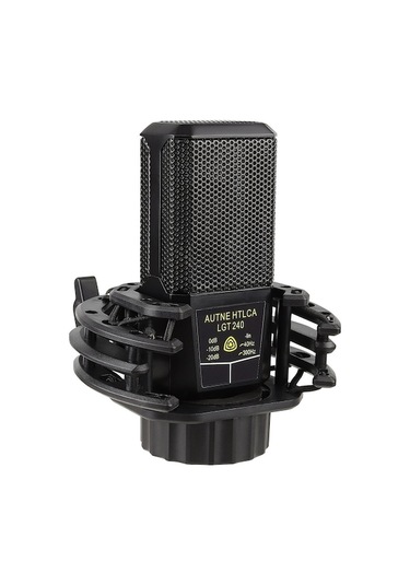 Fortunelane Profesyonel Büyük Zarf Kondansatör Mikrofon - Kaliteli Ses Kaydı, Gaming Ve Canlı Yayın İçin - Şok Emici Ve Kablolu