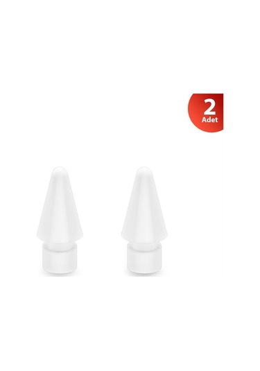 Coofbe Apple Pencil İçin 2 Adet Yedek Uç Apple Pencil 1 Yedek Uç Apple Pencil 2 Yedek Uç 2 Adet