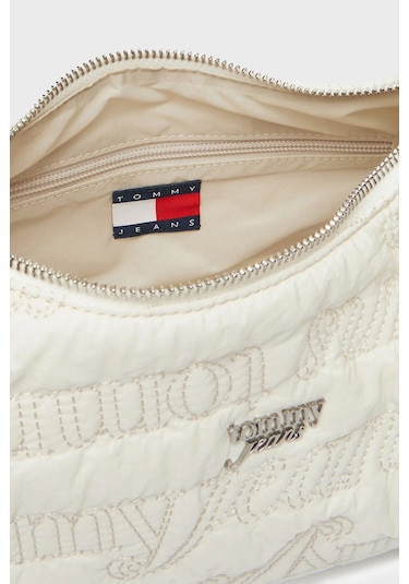 Tommy Jeans Bayan Çanta Aw0aw18467 Tcr Ekru