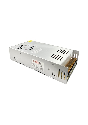 Hightek Ht-1213 Dc 24volt 20amper Metal Kasa Adaptör 20x11x5cm