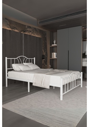 Aksviva Bella Çift Kişilik Ferforje Karyola