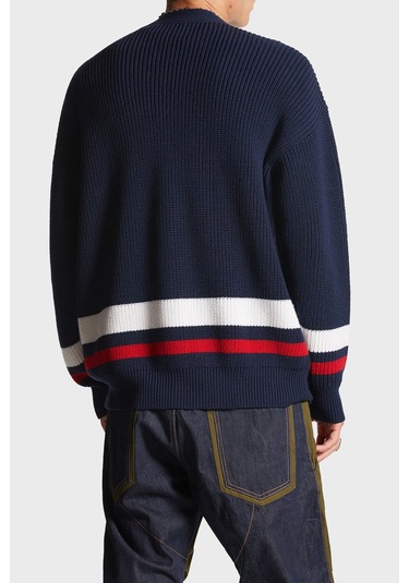 Dsquared2 Erkek Hırka S74ha1420 S18431 961 Lacivert Lacivert