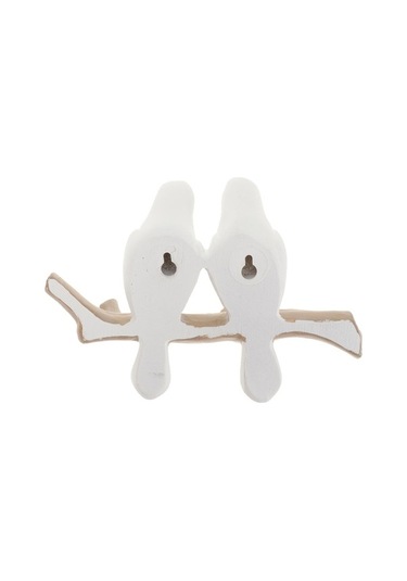 Pazly Suntek Robe Reçine Monte Kuşlar Kanca Duvara Coat Ağaç 2-kuş Ns Diğer