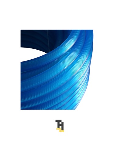 1/2 Silikonlu Dayanıklı Bahçe Hortumu 100 Metre Mavi