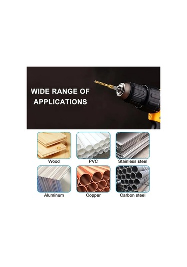 M6+m8+m10 Altıgen Şaftlı Hss Vida Dişi Metrik Kılavuz Matkap Uçları