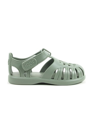 Igor S10271-013 Tobby Solıd Verde Green Sandalet Yeşil Yeşil