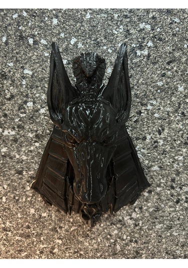 Antik Mısır Tanrısı Anubis Duvar Dekorasyonu