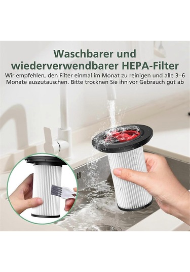 Unlimited Gen2 Serisi 8 Elektrikli Süpürgeler İçin Yedek Filtre