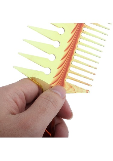 Suntek Afro Saç Alma Fırçası Tarak Kuaförlük Örgü