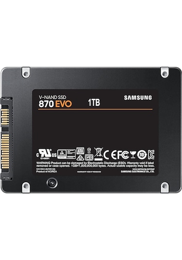 Samsung 870 Evo MZ-77E1T0BW 2.5" 1 TB SATA 3 SSD