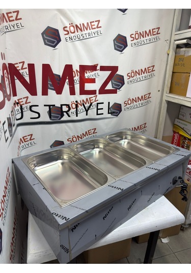 Sönmez Set Üstü Benmari 1/1 3 Lü Küvet 105x60x29 Cm