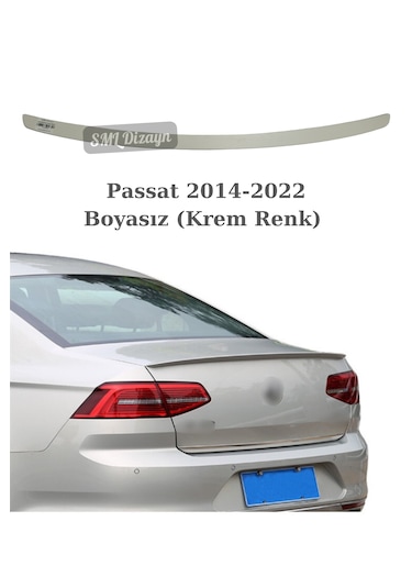 Passat B8-b8.5 Spoiler Bagaj Üstü Spoyler Çıta Boyasız 2014-2022