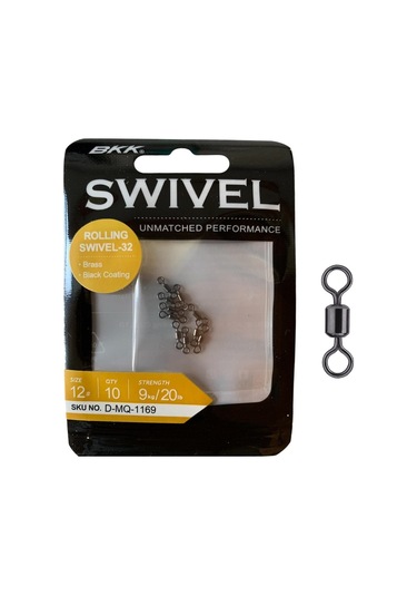 Bkk Rolling Swivel-32 Fırdöndü No:12 10'lu Paket
