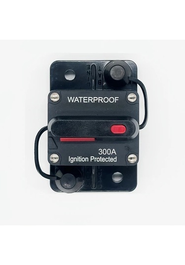 Motion003 3 Adet 300a Otomotiv Filtre Tutucu 20a-300a Amp Su Gecirmez Otomatik Devre Kesici Anahtar Koruma Reset Pil Olmadan