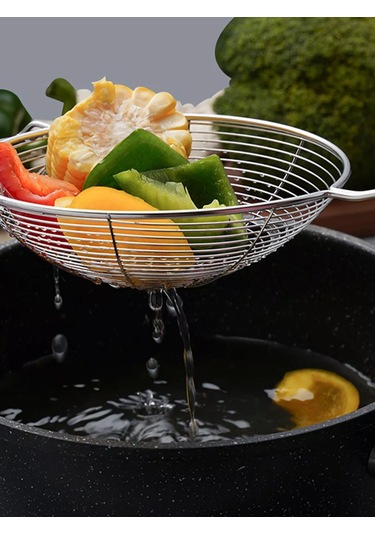 Hazdev Kazen Ve Kızartma İçin Metal Süzgeç Ve Çırpıcı 134392760