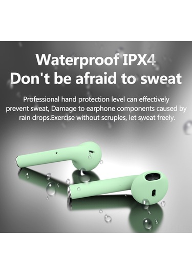 Folinda Inpods 12 Tws Bluetooth 5.0 Kulaklık, Ipx4 Su Geçirmez, Dokunmatik Kontrol, 300mah Şarj Kutusu, Stereo Ses, Pembe