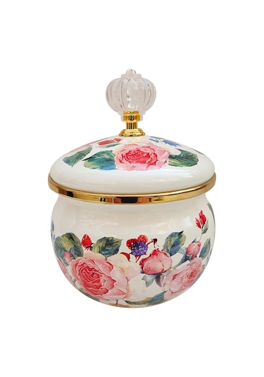 Suntek Ev Kahve Bar Tezgahı İçin Kapaklı Şekerlik