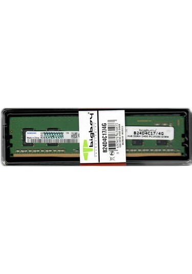 Bigboy B24D4C17/4G 4 GB DDR4 2400 MHz CL17 SR 1Rx8 Masaüstü Ram