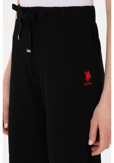 U.s. Polo Assn. Kadın Siyah Şort Örme 50300866-vr046 Siyah