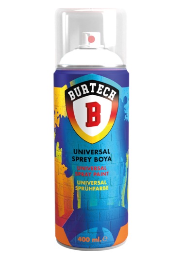 Universal Parlak Beyaz Sprey Boya 400ml