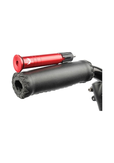 Monyee Alüminyum Çelik Nilon Bisiklet Lastik Tamir Aleti, Vakum Lastik İçin, 5 Adet Tamir Bandı Ve Direksiyon Ucu Tıkanıklıkları, Kırmızı