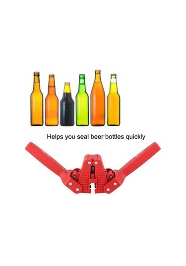 Manuel Bira Şişesi Capper Şarap Tıpa Şişe Mühürleyen Ev Brew Bira Yapımı Cam Şişe Torkscrews & Amp Açıcılar Altın