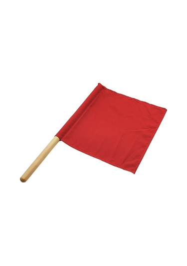 Yol Çalışma Bayrağı Kırmızı Bayrak 38X38